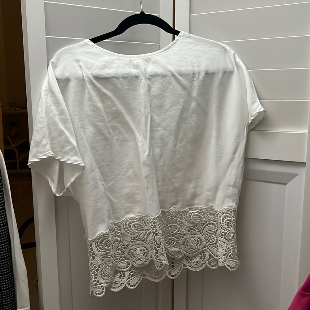 Blouses white size S